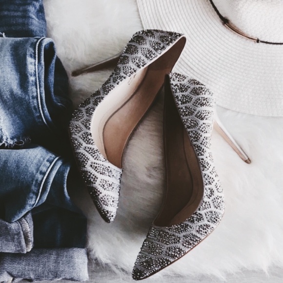 Vince Camuto Shoes - imagine by vince camuto satin embellished heels